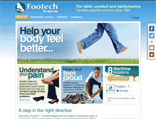 Tablet Screenshot of footech.ca